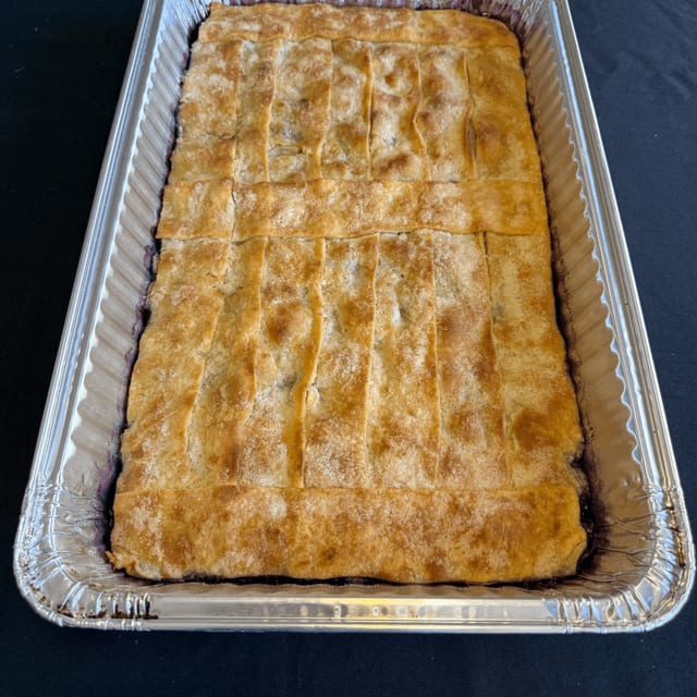 Blueberry Cobbler.