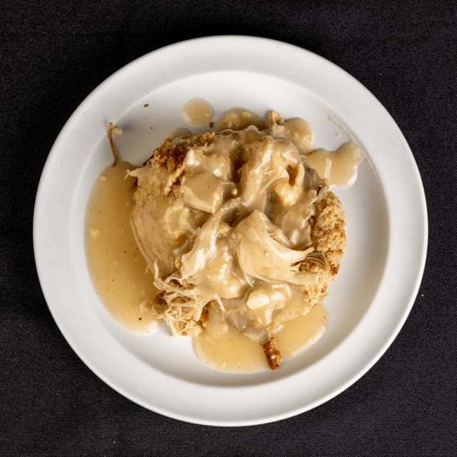 Turkey, Dressing and Gravy.